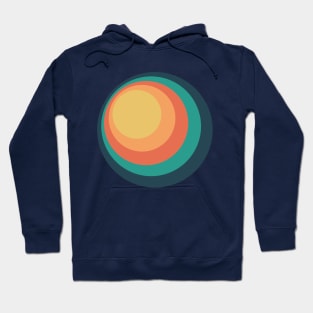 Circle Vintage Rainbow Hoodie